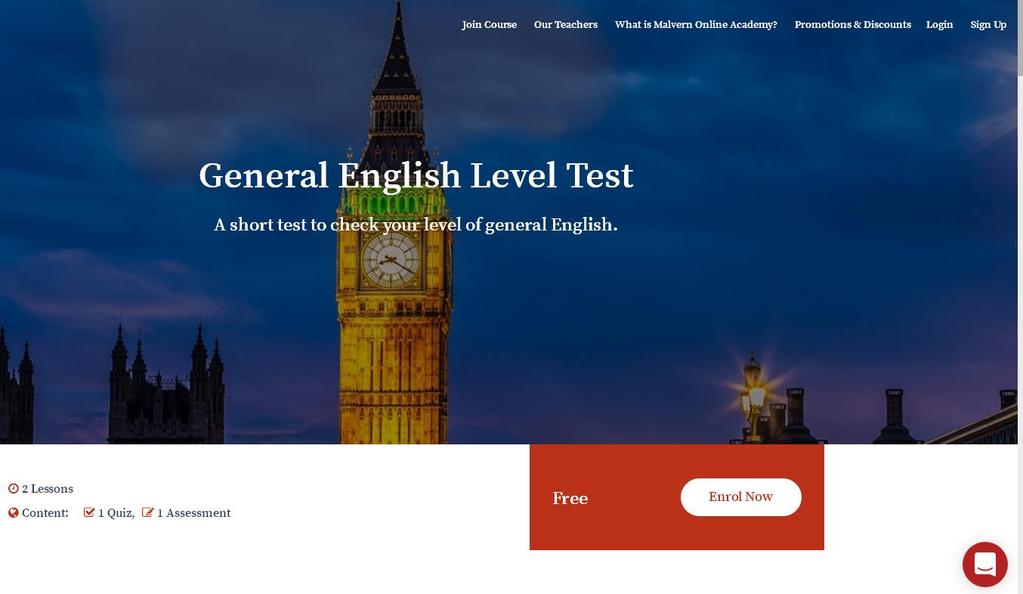praticare il tuo inglese e il contenuto delle lezioni per studiare autonomamente Test e attività per verificare i tuoi progressi. Step 1 Verificare il tuo livello Vai su www.malvernlive.