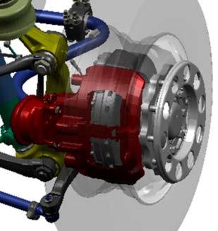 Dispositivo ABS a canali indipendenti. Il dispositivo ABS è gestito dal sistema EBS.