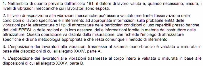 Capo III 7 articoli, dal n.199 al n.205, alcune novità Art.202 Valutazione dei rischi.