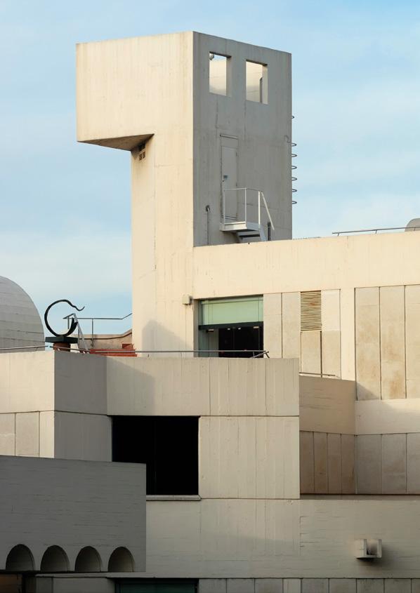 14 15 10 ANNI Fundació Miró Museum a Barcellona, Spagna di protezione anticorrosione comprovata e testata sul campo, con MasterProtect 8000 Cl.