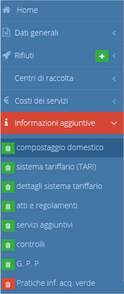 COMPOSTAGGIO DOMESTICO COMPILARE LA SEZIONE COMPOSTAGGIO DOMESTICO ENTRO IL 30/04/2017 CON IL DM 26 maggio