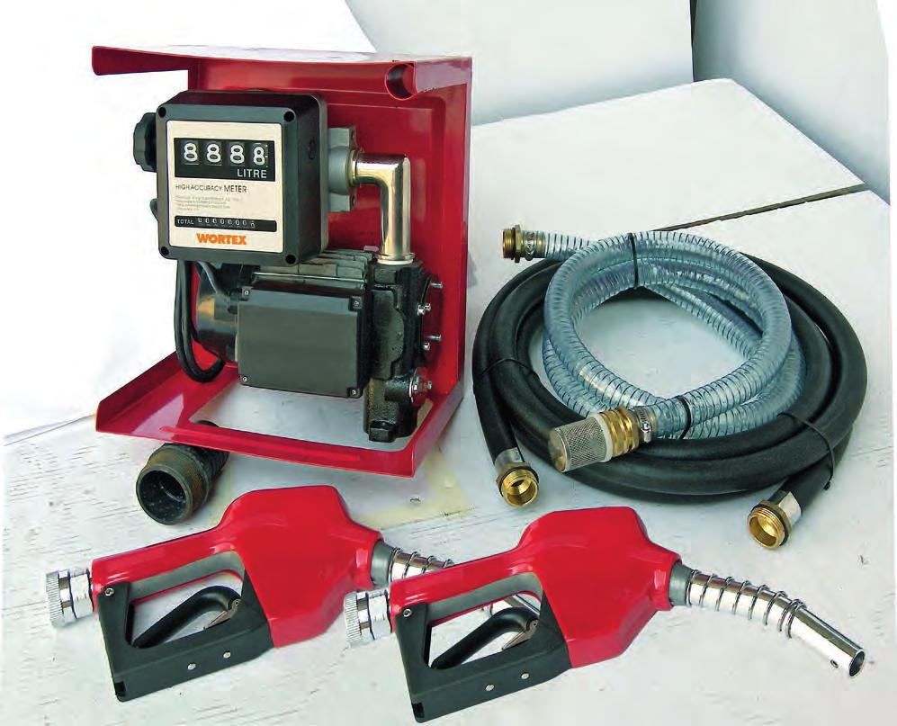 VD 1000-A KIT cod. WP1021520 ELETTROPOMPA PER TRAVASO GASOLIO ELECTRIC PUMP TRANSFER FOR DIESEL Set portatile per il travaso di gasolio.