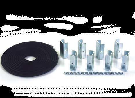 all altezza degli armadi: AGR-UB006 per armadi H 1000-1200 mm confezione nr. 6 pz. AGR-UB008 per armadi H 1400-2200 mm confezione nr. 8 pz.