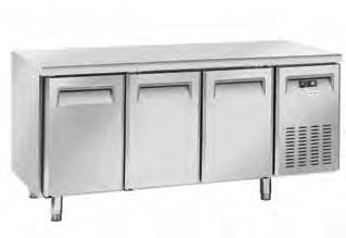 MODEL MODELLO PA 2100 PA 2200 PA 3100 PA 3200 PA 4100 PA 4200 Stainless steel exterior and interior Corpo esterno e interno in acciaio inox v v v v v v Euronorm counters suitable for trays 600x400