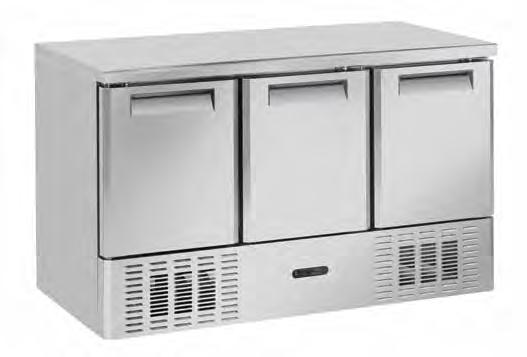 MODEL MODELLO CNX 90V CNX 93V GN 1 1 Ventilated Freezer saladette Saladette freezer ventilate GN1 1 v v Stainless steel exterior and interior Corpo interno ed esterno in acciaio inox v v Ventilated