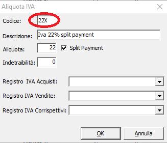 3 CONFIGURAZIONE MODULO CONTABILITÀ Di seguito vengono illustrate le procedure utili alla configurazione dello Split Payment per il modulo contabilità (se utilizzato dallo Studio). 3.