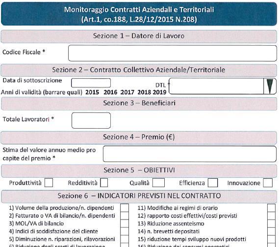 Contrattazione collettiva - Deposito Il contratto deve essere depositato presso la DTL competente entro 30 gg dalla sottoscrizione unitamente alla scheda di