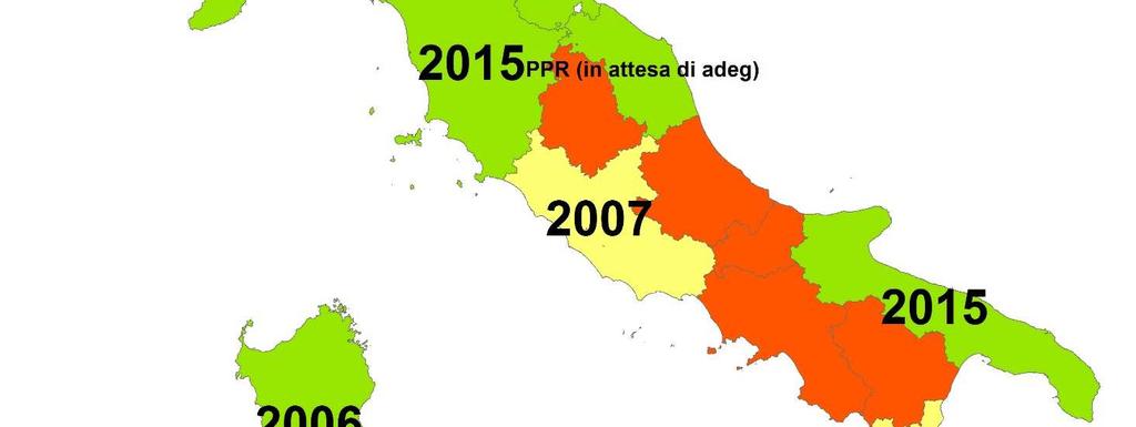 CAMPANIA: A seguito della firma congiunta dell Intesa e del disciplinare, è stato costituito il Comitato tecnico che si è riunito