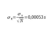 Deviazione standard Dove per N si intende il numero di dati Qui sotto nella tabella 2 vengono riportate le medie dei periodi misurati di una sola oscillazione e la deviazione standard.