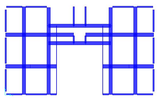 MODELLO A TELAIO Navigando attraverso i piani XY presenti nella griglia è possibile inserire le travi di impalcato in modo semplice e rapido.