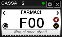 Per chiamare il prossimo utente fare click sul numero del ticket: Figura 5 Chiamata ticket Successivamente alla presa in carico di un ticket (Figura 5) appariranno altri due pulsanti: Richiamata /