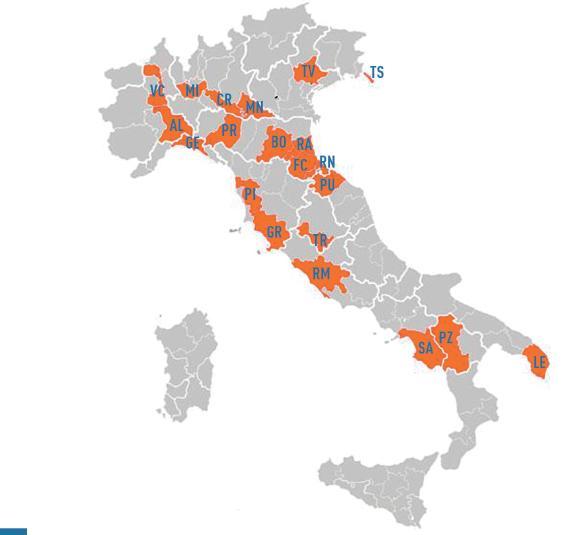 3 La rete di progetto 2014 21 US provinciali 17 Sedi territoriali Istat 107 referenti di progetto 13 Gruppi di lavoro locali 1 Comitato Cuspi-Istat 1 Nucleo tecnico metodologico