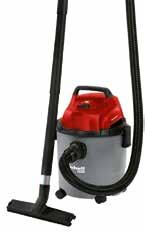 TOOLS 15 l POTENZA: 1.250 W 180 mbar ANCHE SOFFIATORE 30 l POTENZA: 1.