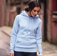 JE2F Ladies' Authentic Hooded Sweat 80% cotone, 20% poliestere.