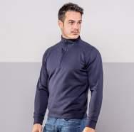 12 FELPE mezza zip 2 S-4XL all = * = S-4XL S-4XL 2 BS3 BSZN280 Raglan Zip neck sweat 70% cotone, % poliestere.