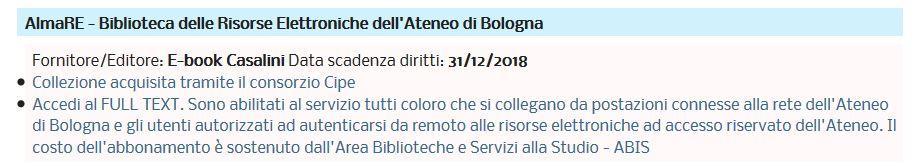 Cercare una monografia Libri o ebook?