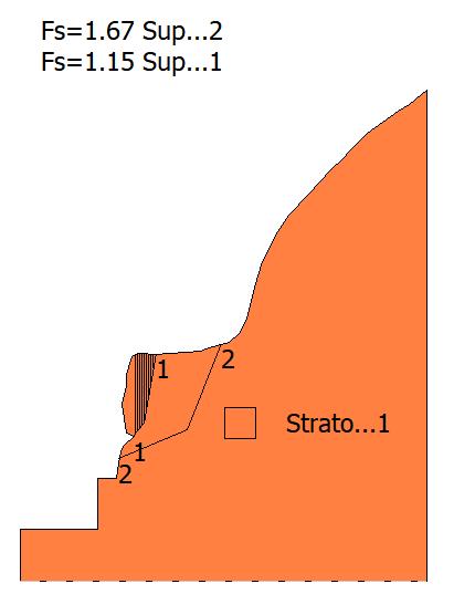 Software per software per analisi di instabilità locali di elementi in roccia Nome del software ROCKPLANE Versione 2015.25.612.