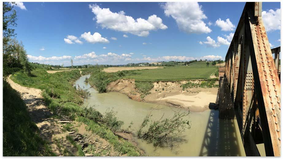 Perizia n 078 - Interventi di regolarizzazione delle sezioni di deflusso del fiume Ombrone nel tratto a valle del ponte della SS N.2 Cassia e il ponte della ferrovia Siena Grosseto Loc.