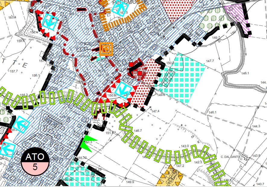 pag.1 GENERALITA : L area interessata dal piano di lottizzazione denominato Cavaion (dal nome della via d'accesso) è urbanisticamente individuata dal PATI del Comune di