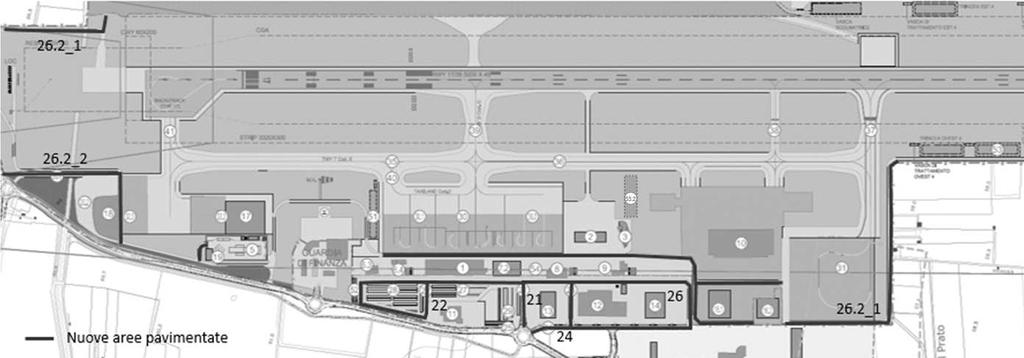 centimetri per le pavimentazioni esistenti da riqualificare. Come specificato al Par. 3.