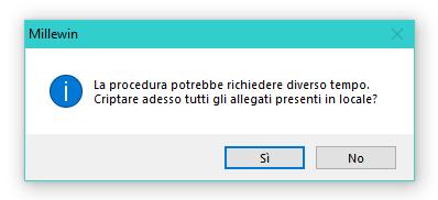 numero degli allegati sia consistente, la procedura può