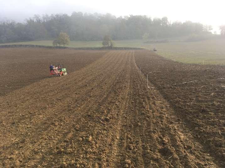 SOiLUTION Azienda Dallanoce Sala Mandelli di Nibbiano - PC Nella foto si vede il momento della