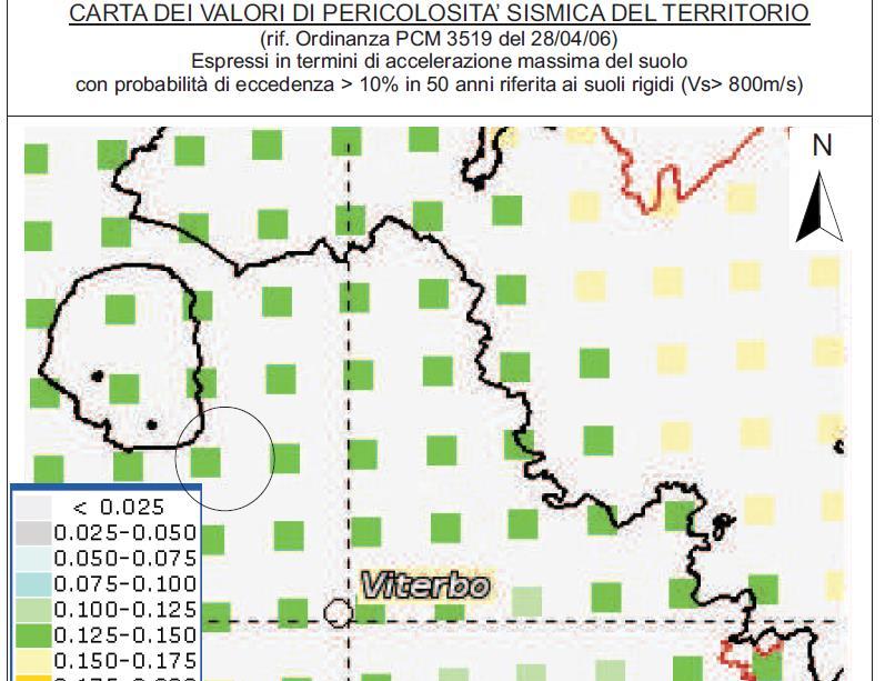 Si procede a calcolare le coordinate geografiche della zona in esame,