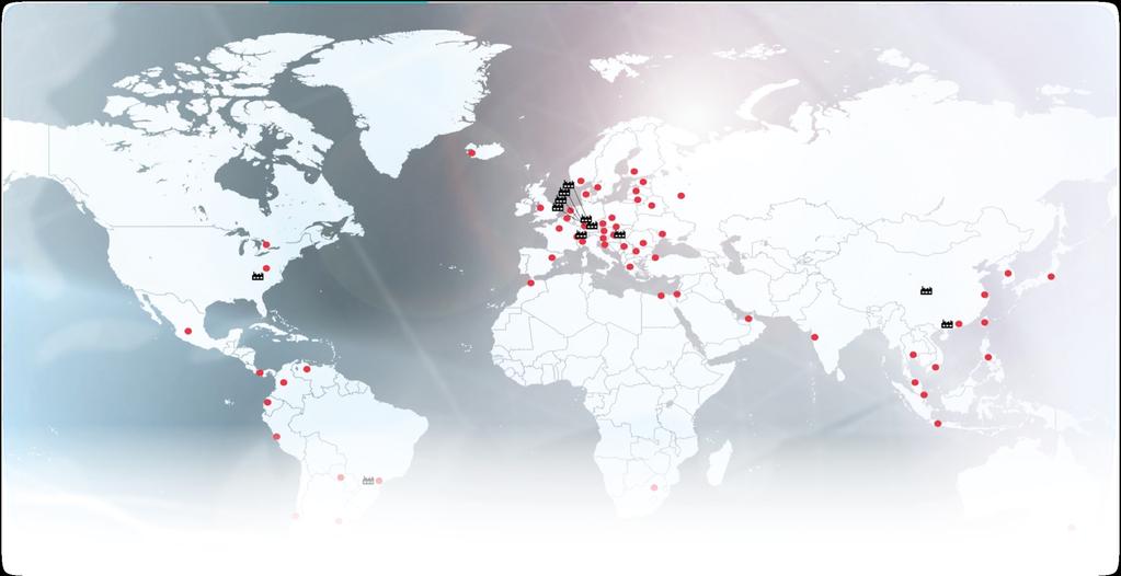 Balluff un partner Affidabile Supporto Globale ed Internazionale ai propri clienti 9 siti produttivi 68 filiali