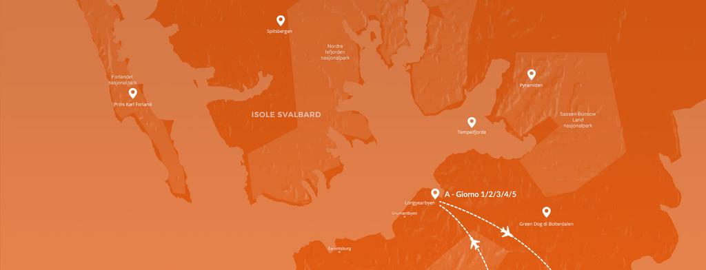 possibilità di attracco non sarà effettuato nessun rimborso. Giorno 5 (-/-/-) ~ Partenza per Longyearbyen Trasferimento libero all aeroporto e partenza.