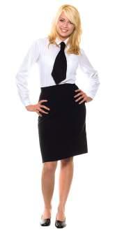 Waitress Skirt Basic 00% poliestere.