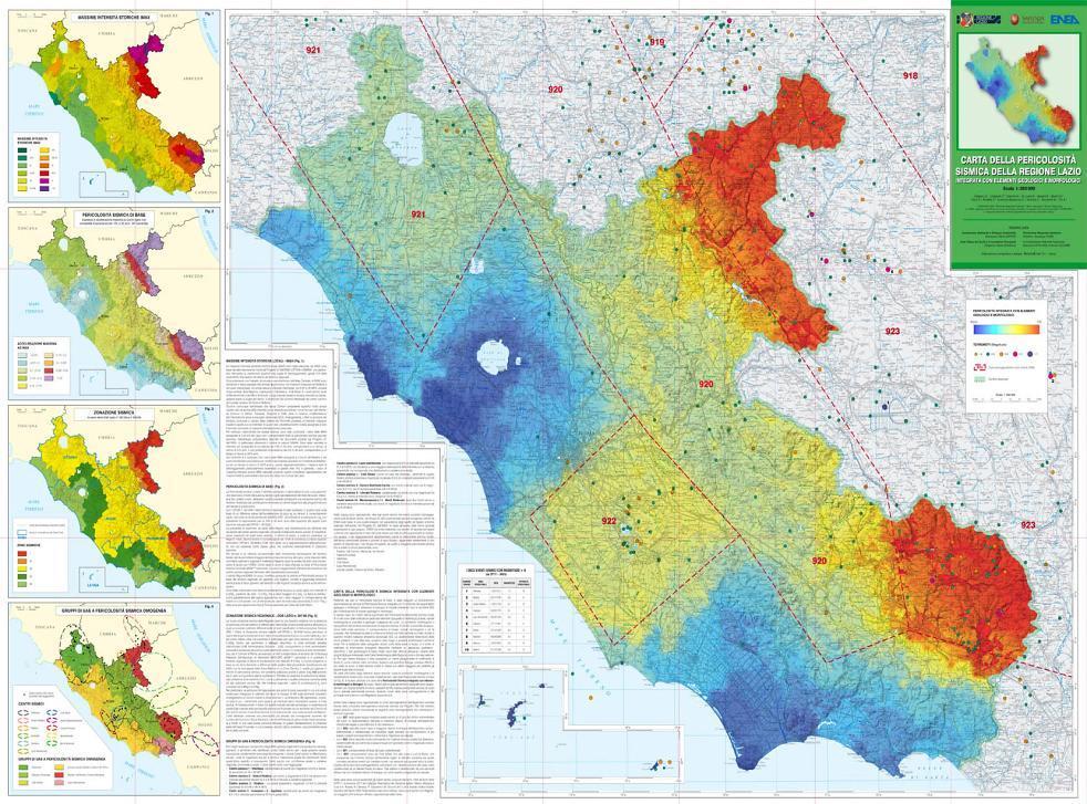 Linee Guida e Rischio Sismico Le Linee Guida prevedono che i Comuni o gli aggregati intercomunali predispongano uno scenario di Rischio Sismico del territorio (uno per evento severo e uno per evento