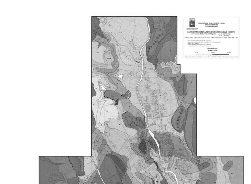 Gli Studi di MS consentono la definizione delle aree a pericolosità sismica locale Tale elaborato consente la