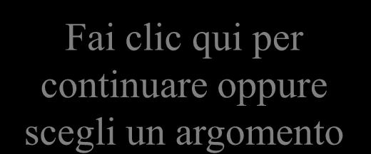 SOMMARIO Fai clic qui per continuare oppure scegli un argomento Guida all uso della presentazione Il lavoro nelle trasformazioni termodinamiche Il primo principio