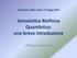 Formazione SBQ. Assisi, 27 maggio 2017 Semeiotica Biofisica Quantistica: una breve introduzione