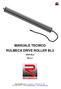 MANUALE TECNICO RULMECA DRIVE ROLLER BL3