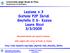 Lezione n.3 Sistemi P2P Ibridi Gnutella 0.6- Kazaa. Laura Ricci 3/3/2009