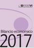 2017 Bilancio economico