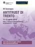 ANTITRUST DI TRENTO. VII Convegno aprile 2019 Aula 1, Palazzo di Giurisprudenza via Rosmini 27 - Trento