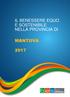 IL BENESSERE EQUO E SOSTENIBILE NELLA PROVINCIA DI MANTOVA