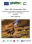 After-LIFE Conservation Plan. Development of the strategy to manage the Natura 2000 network in the Lombardia Region GESTIRE LIFE+11 NAT/IT/44