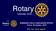 SEMINARIO DELLA FONDAZIONE ROTARY