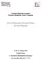 Corso di Formazione e Sessione di Esame per Arbitri Regionali