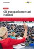 Gli europarlamentari italiani