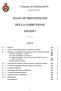 Provincia di Prato PIANO DI PREVENZIONE DELLA CORRUZIONE 2015/2017 * * * * * INDICE