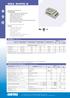 Potenza d'uscita Output wattage. Tensione d'uscita Output voltage. Modelli ad uscita singola - Single Output models