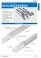 Serie E32-ETS/EDS. Forma piatta e rettangolare per un montaggio semplice. Compatti e semplici da montare Serie E32-ETS/EDS. Esempi applicativi