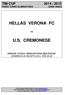 HELLAS VERONA FC U.S. CREMONESE
