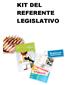 KIT DEL REFERENTE LEGISLATIVO