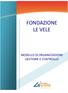 Soluzioni IT FONDAZIONE LE VELE MODELLO DI ORGANIZZAZIONE GESTIONE E CONTROLLO