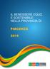 IL BENESSERE EQUO E SOSTENIBILE NELLA PROVINCIA DI PIACENZA